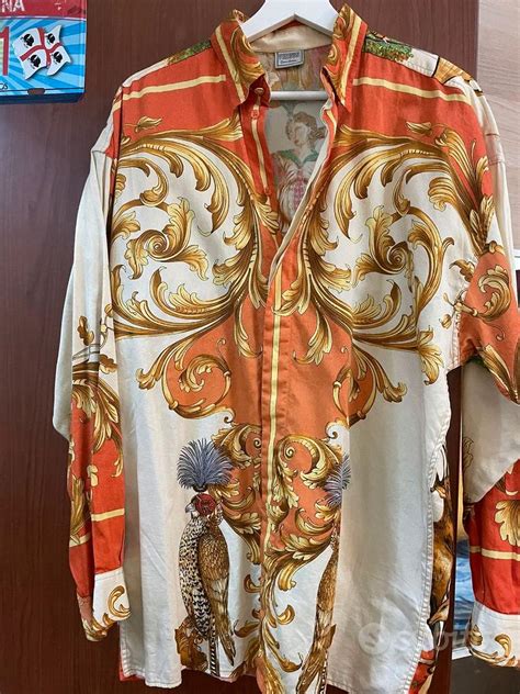 camicia uomo Gianni Versace!!! Anni 80!!! Vintage Originale 